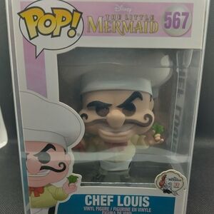 Funko Disney The Little Mermaid Chef Louis Vinyl Figure